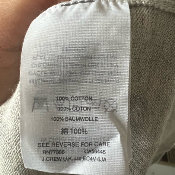 J.Crew Argyle Sweater in Summerweight Cotton - Picture 8 of 9